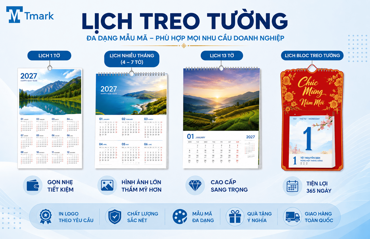 lịch treo tường