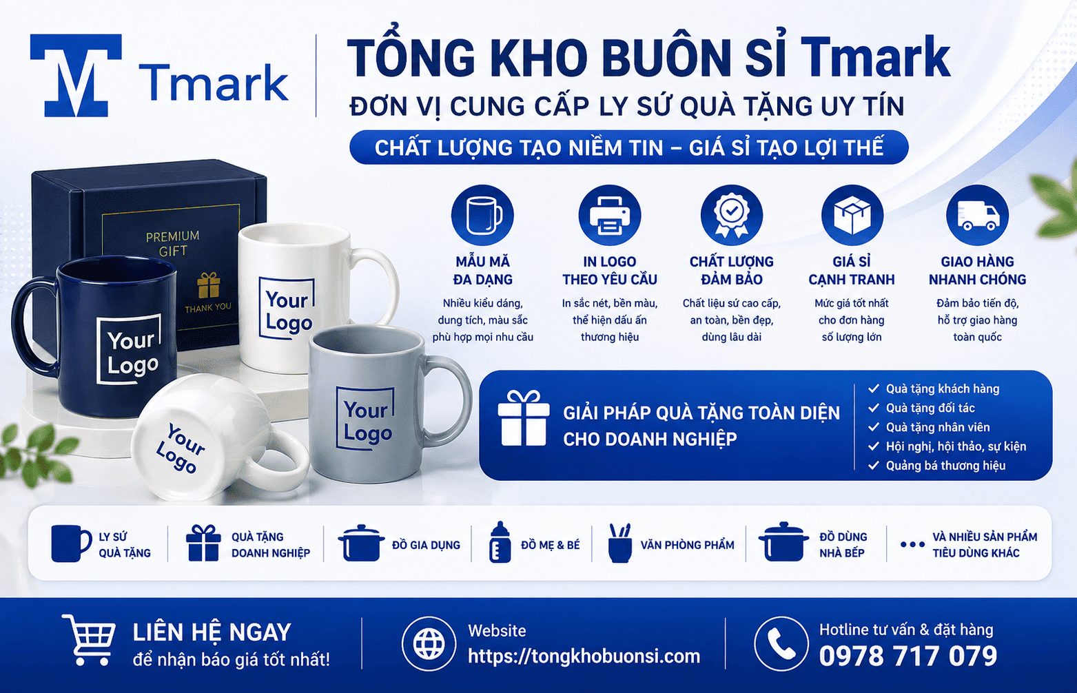 ly sứ quà tặng