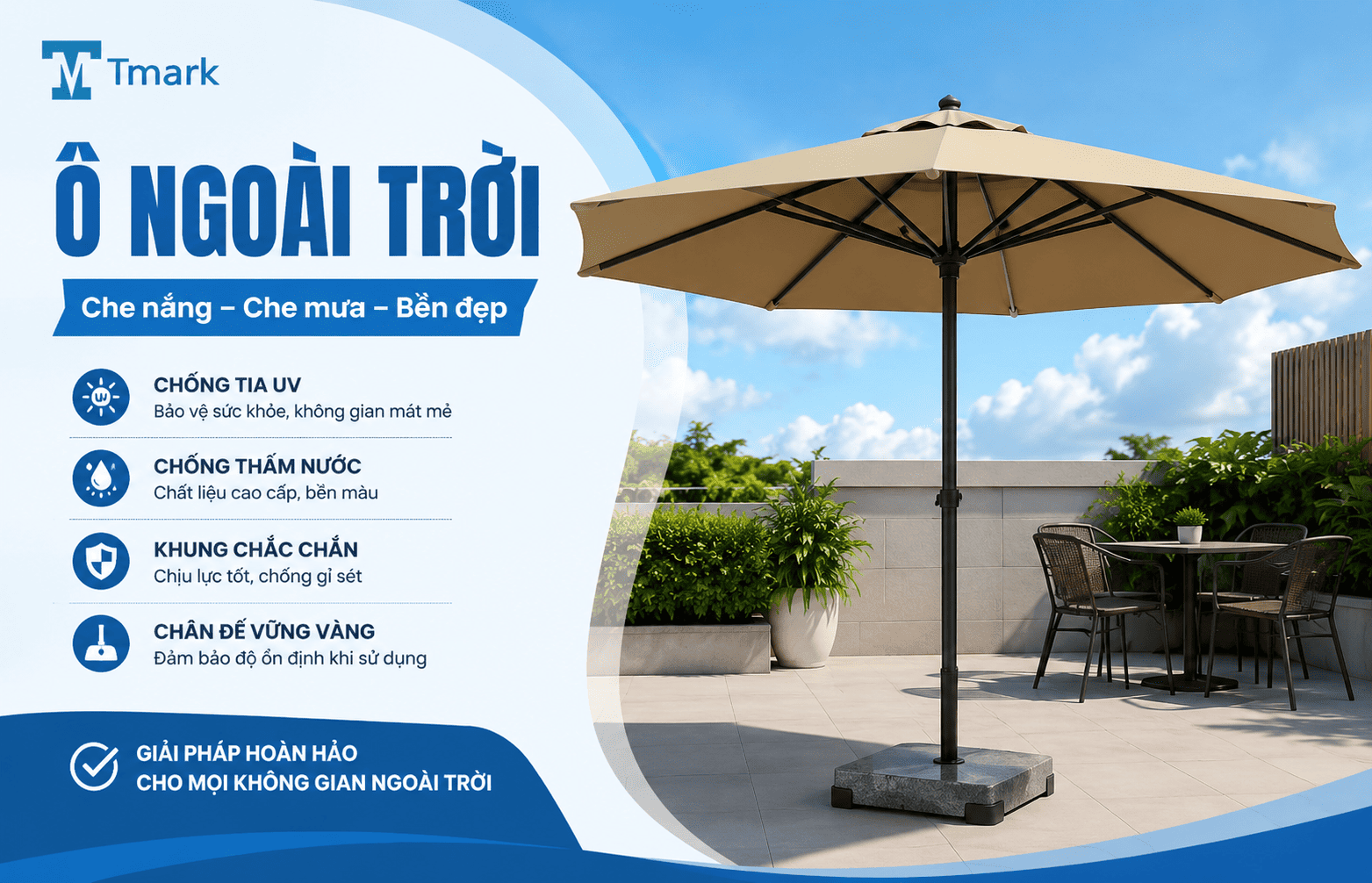 ô ngoài trời