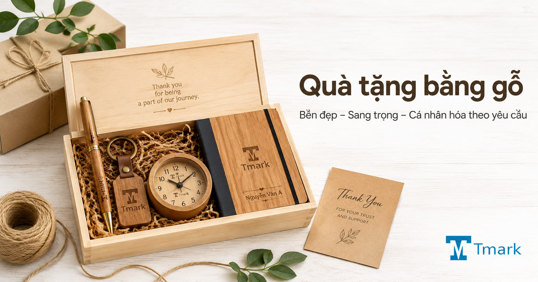 quà tặng bằng gỗ