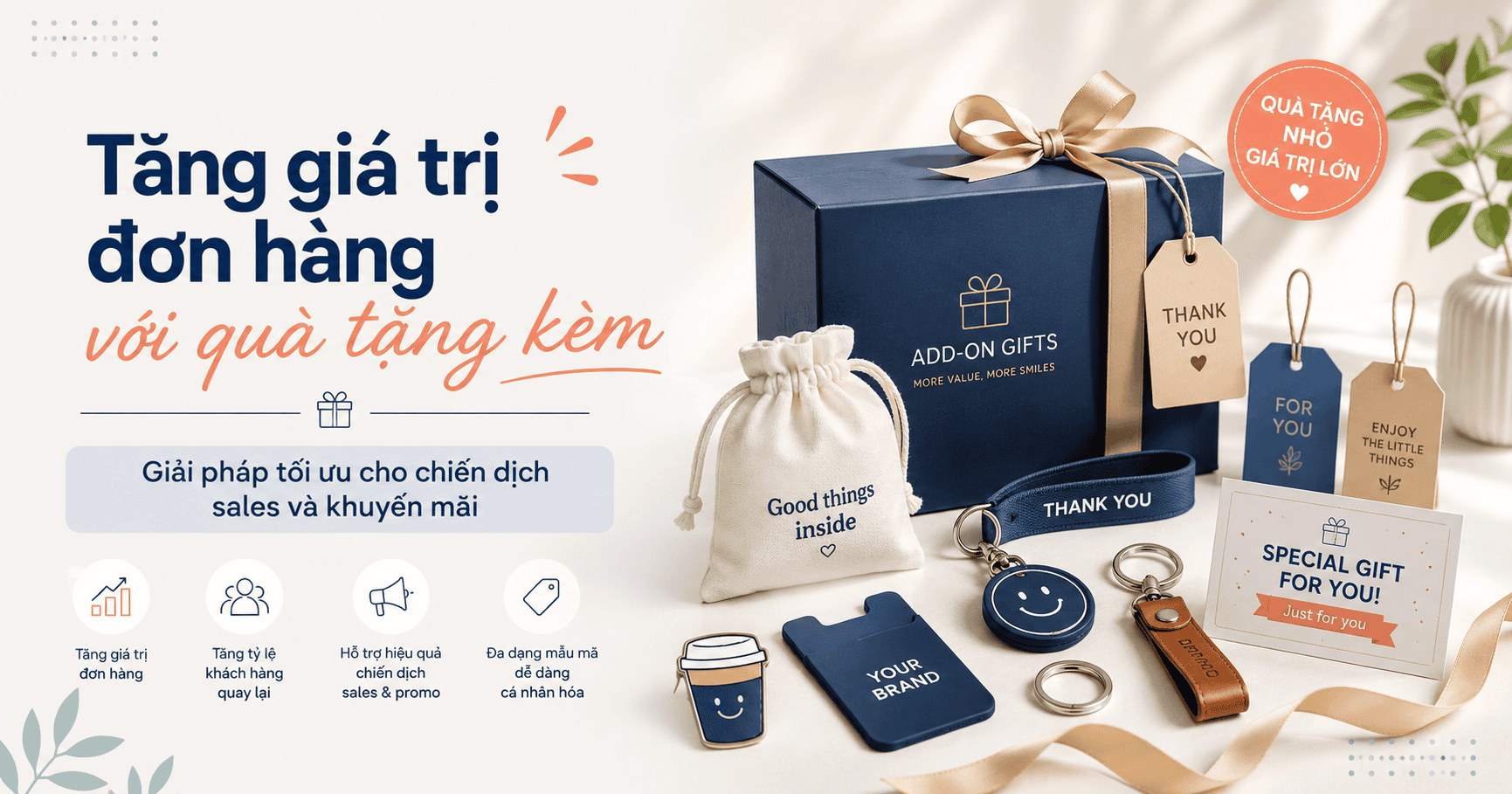 Quà tặng đính kèm