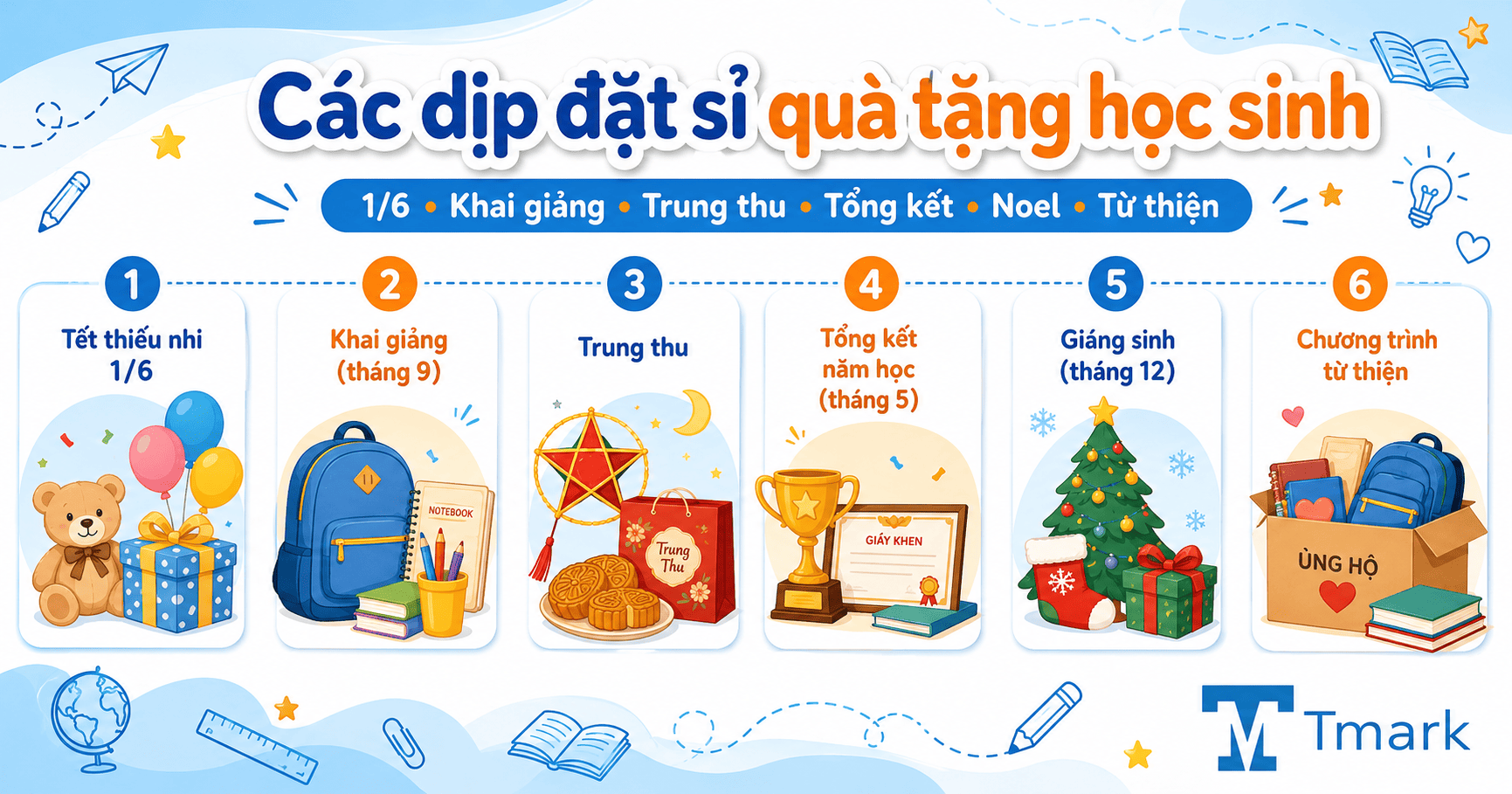 Quà tặng học sinh