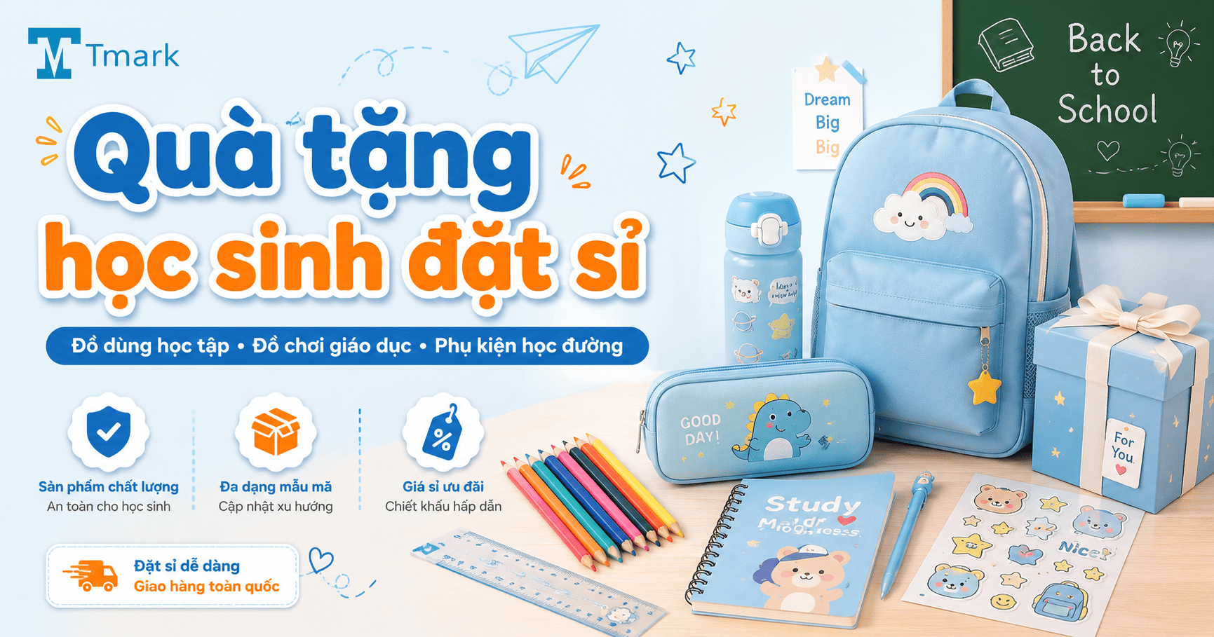 Quà tặng học sinh