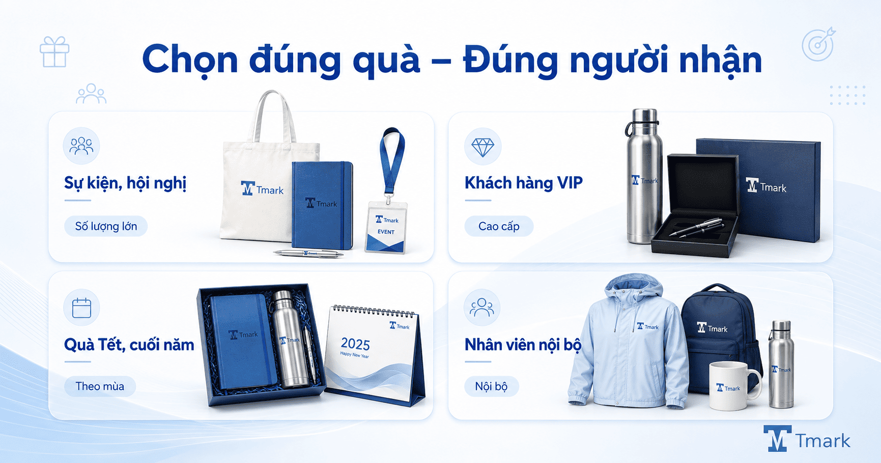 Quà tặng in logo doanh nghiệp