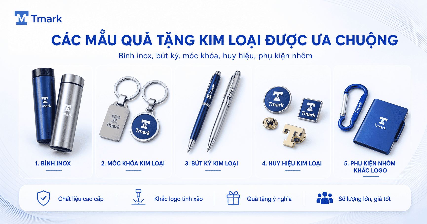 Quà tặng kim loại