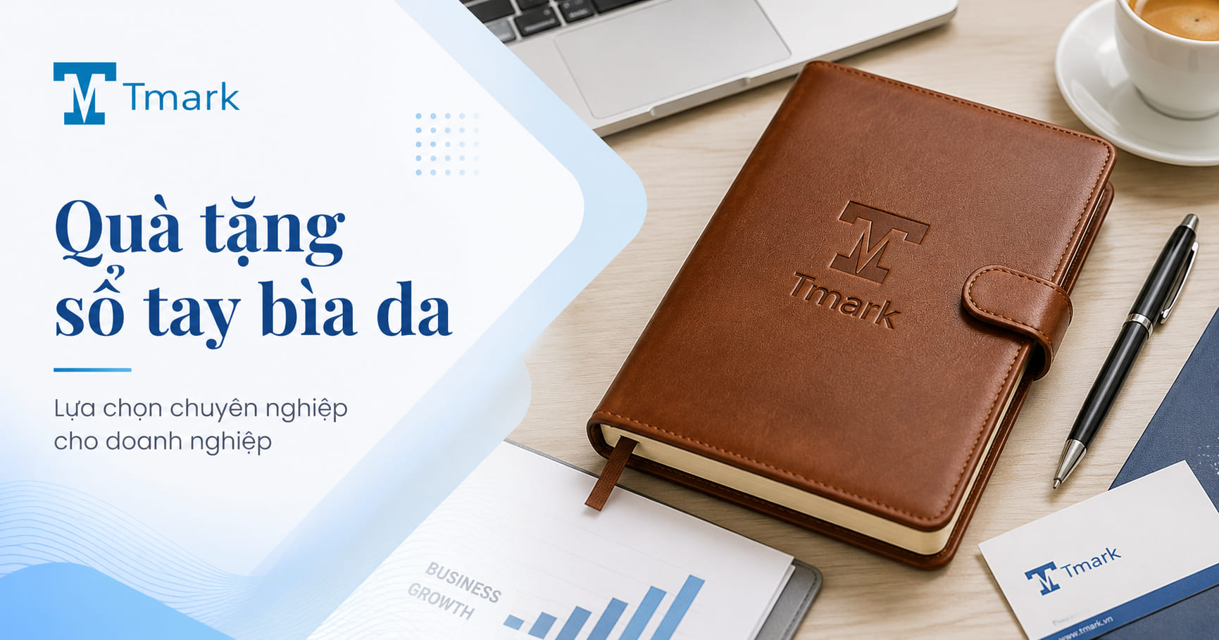 quà tặng sổ tay bìa da