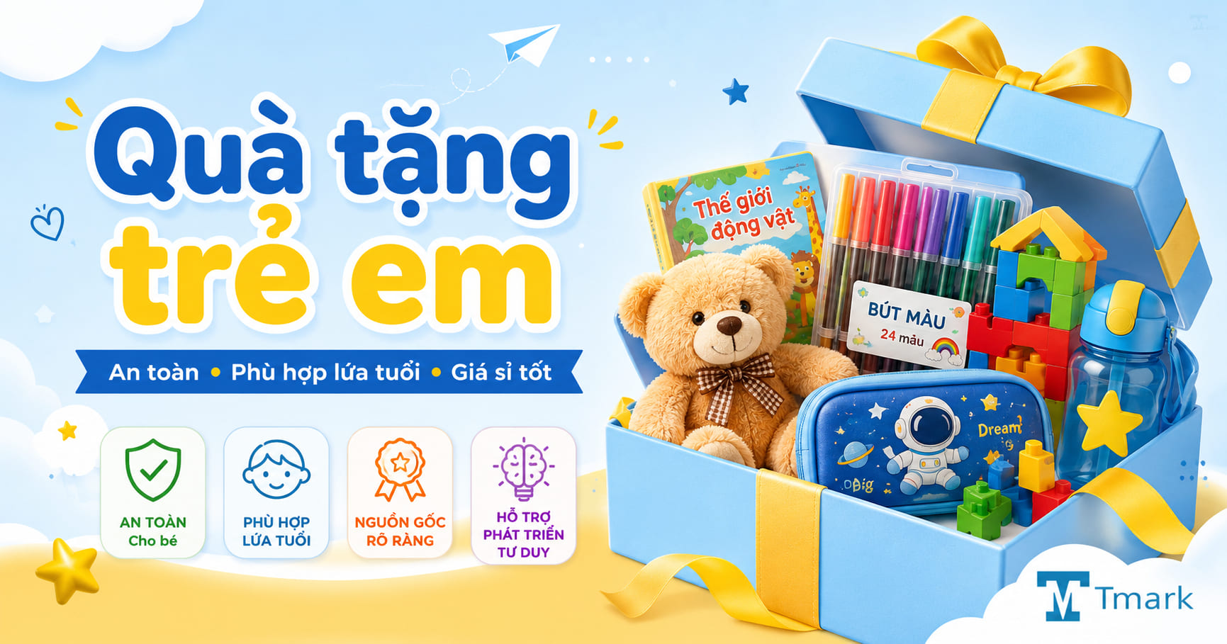 quà tặng trẻ em
