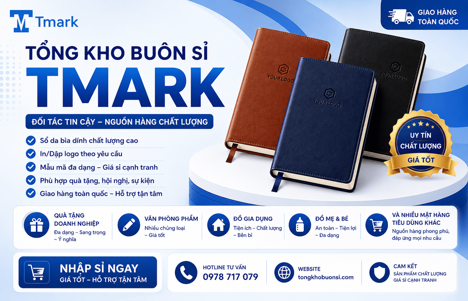 sổ da bìa dính