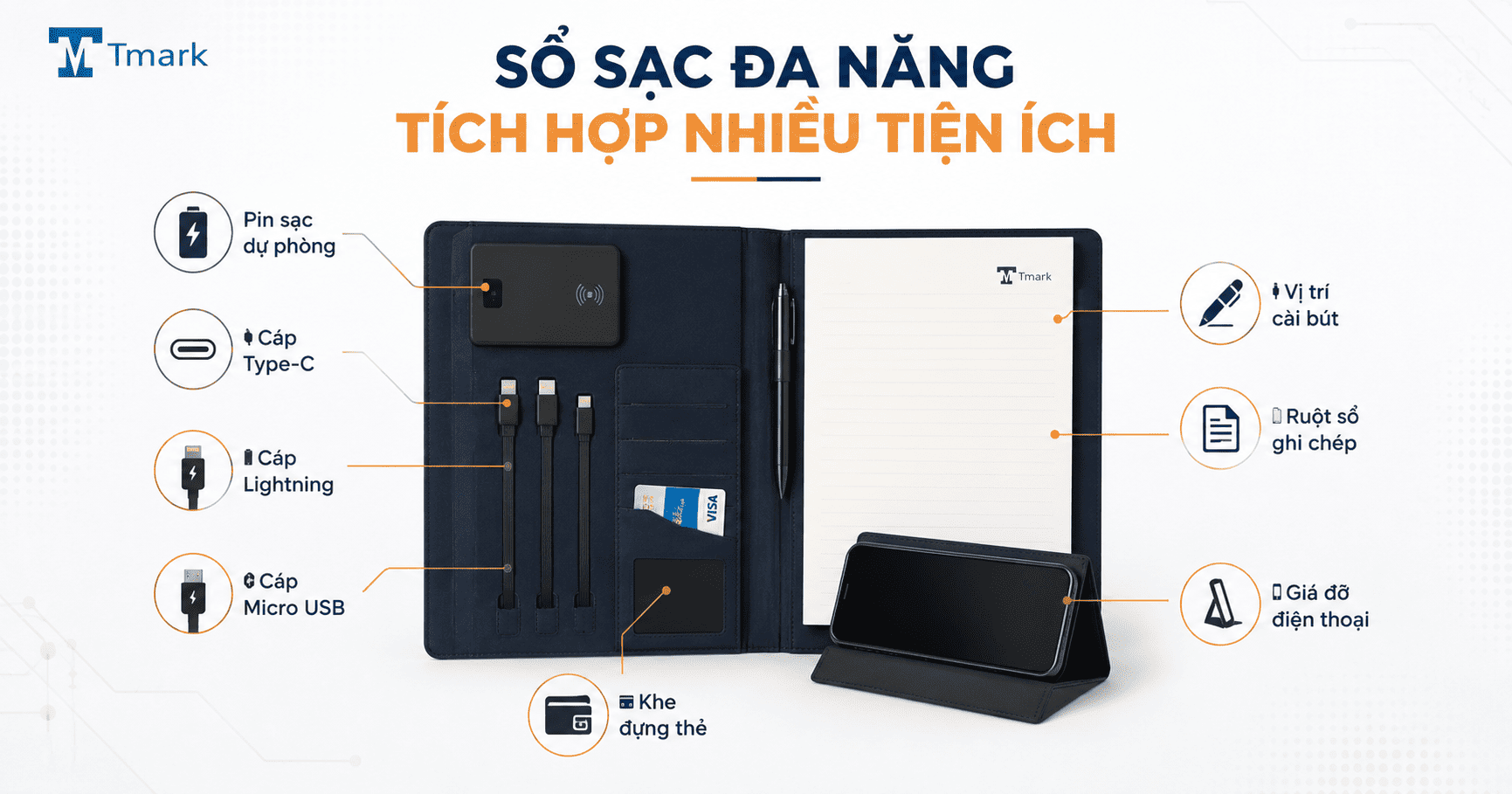 Sổ sạc đa năng