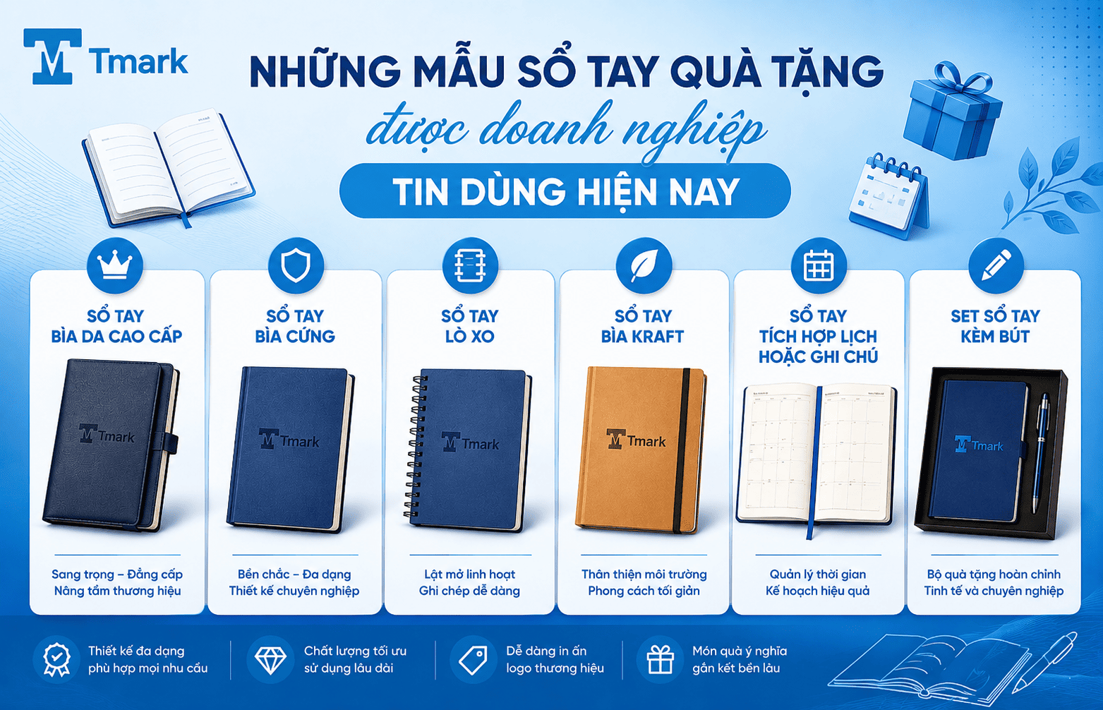 sổ tay quà tặng