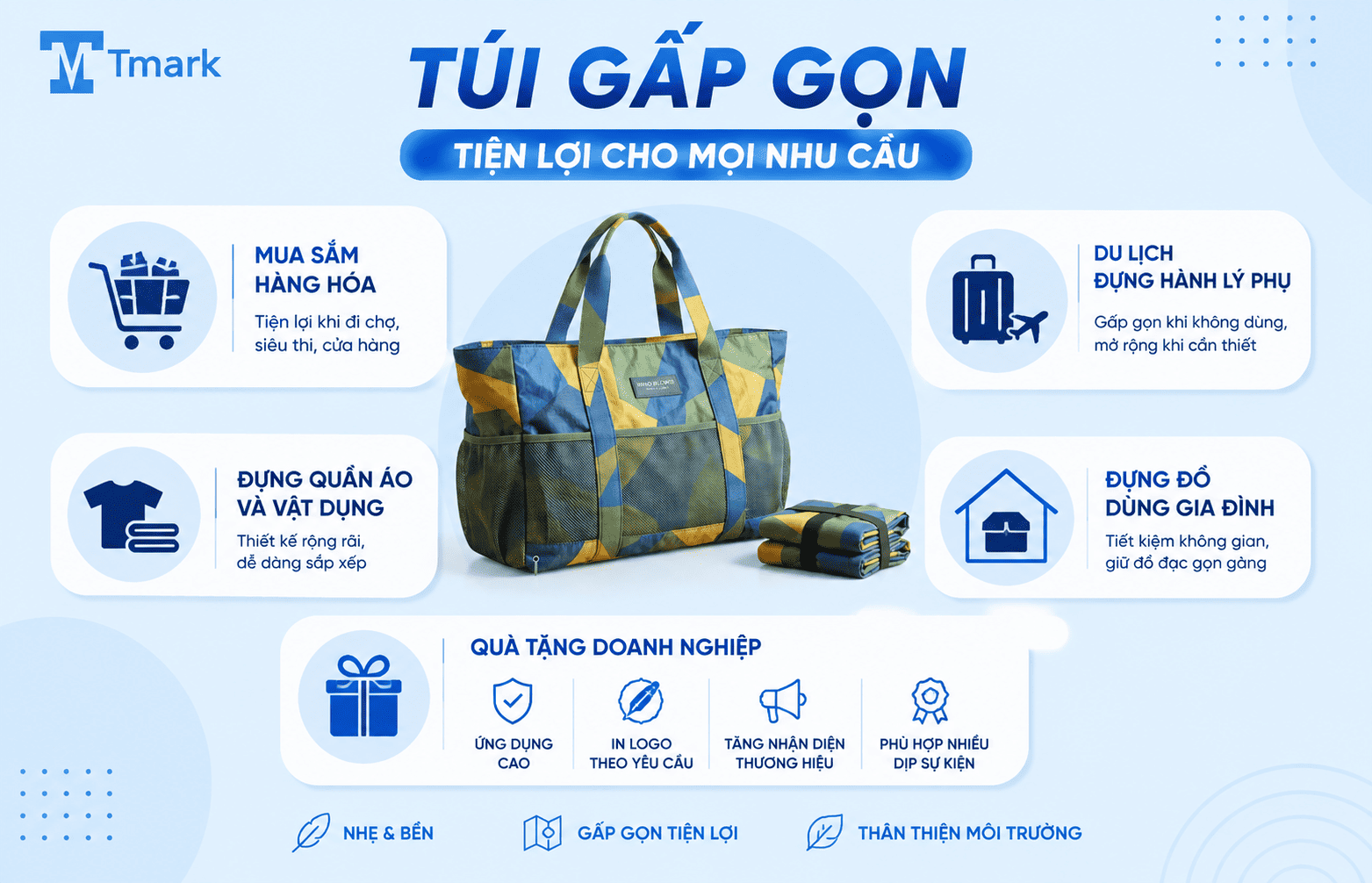 túi gấp gọn