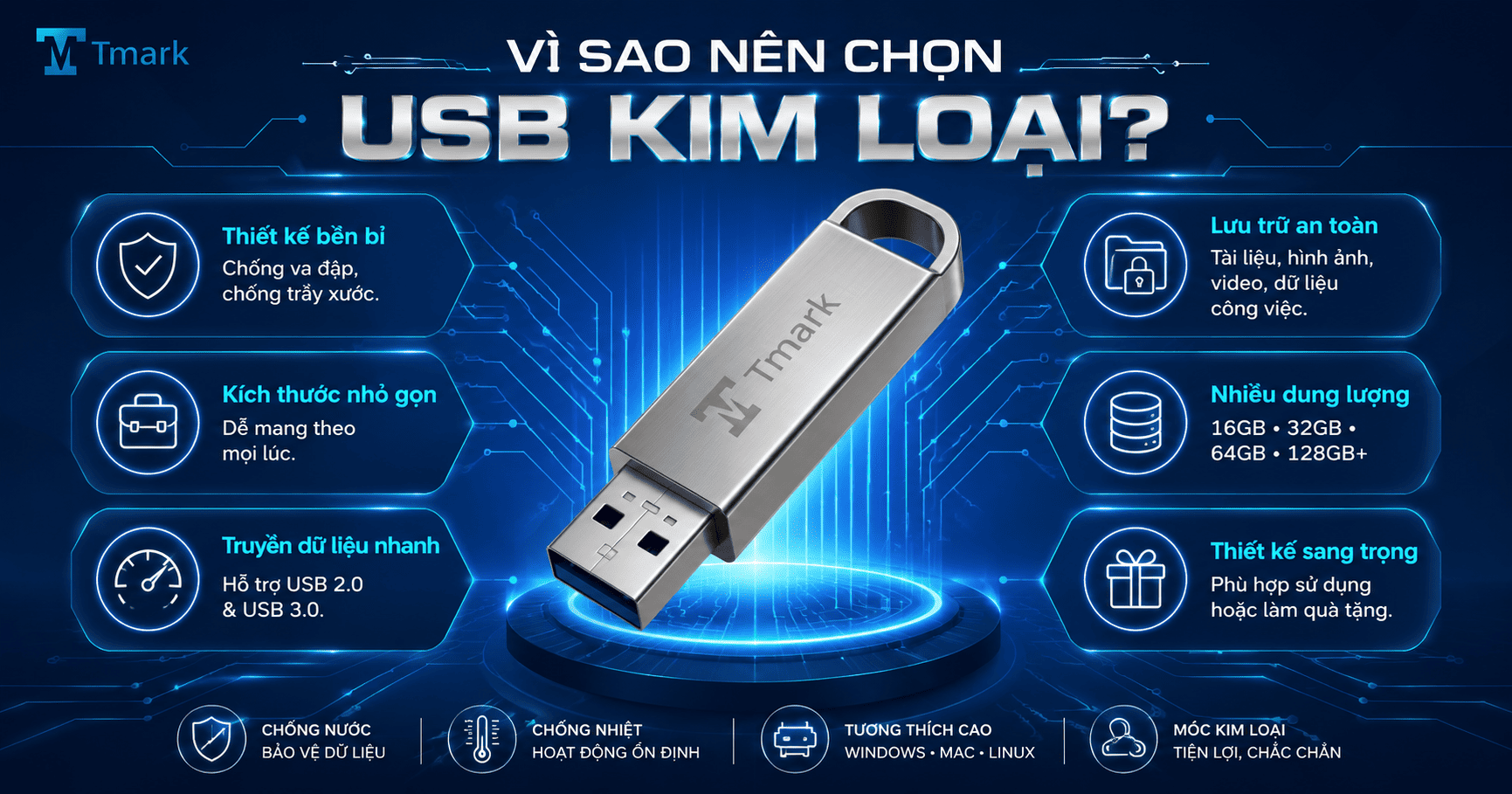 Usb kim loại
