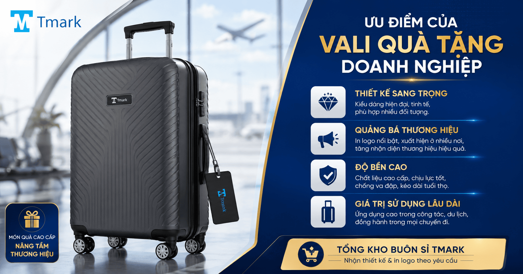 vali quà tặng doanh nghiệp