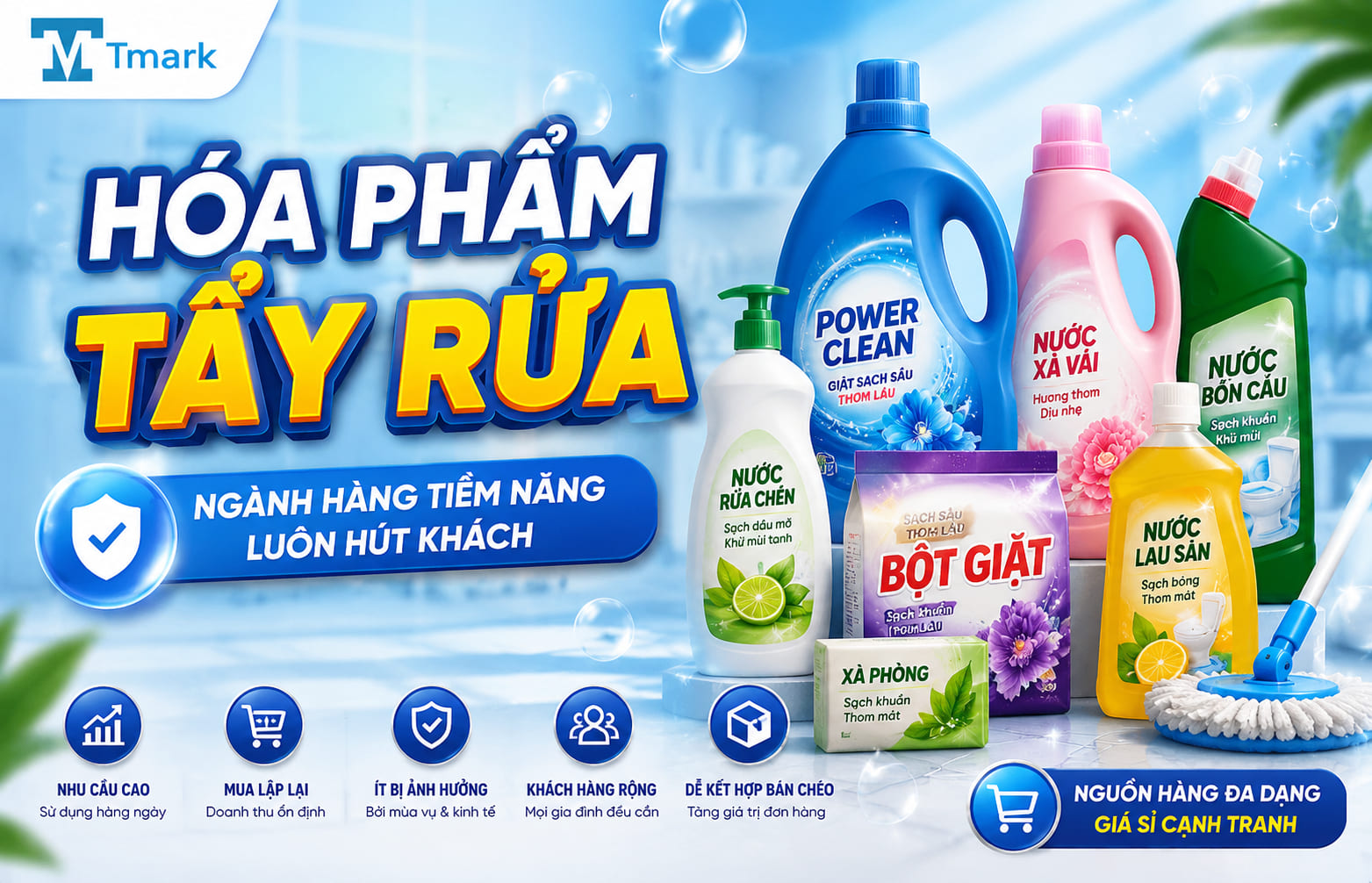 hóa phẩm tẩy rửa