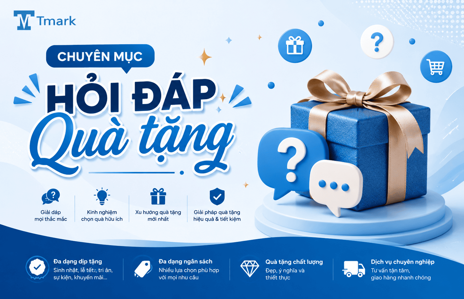hỏi đáp quà tặng