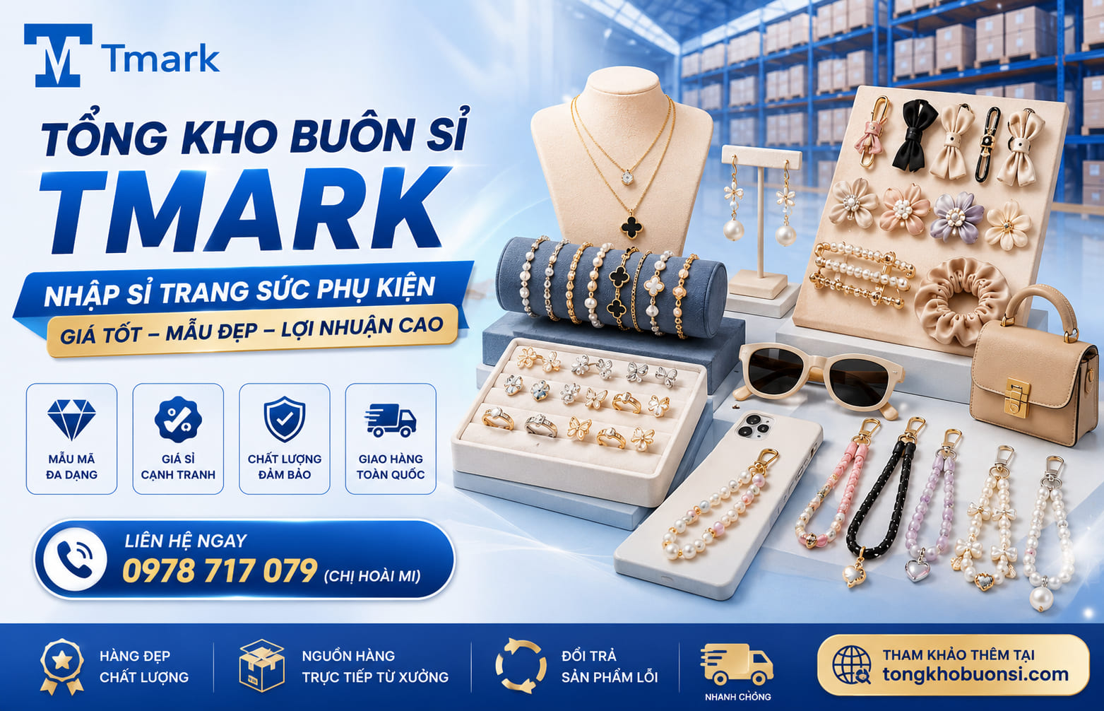 sỉ trang sức và phụ kiện