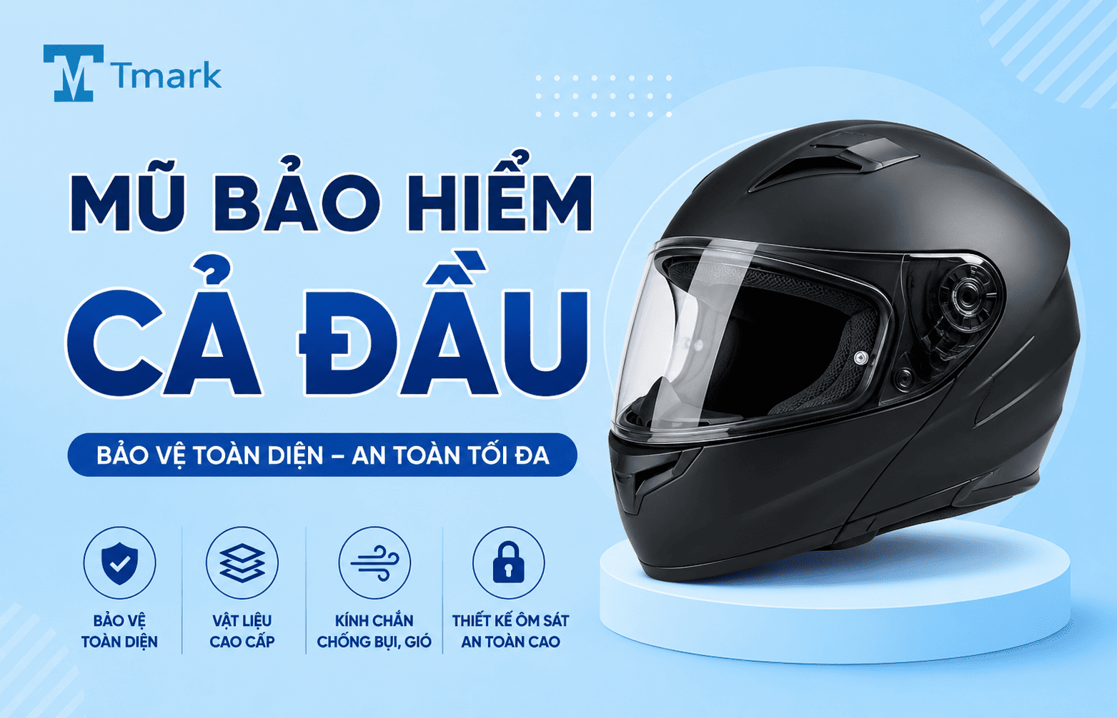 mũ bảo hiểm cả đầu