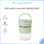 Bình nước có quai xách nắp bật 350ml ( Kiện 70 cái)
