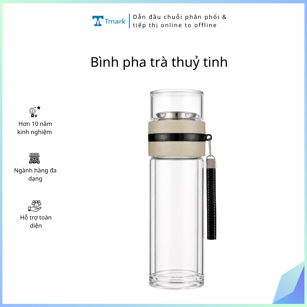 Binh-pha-tra-thuy-tinh-Kien-60-cai- Bình pha trà thuỷ tinh ( Kiện 60 cái) - Ảnh 1