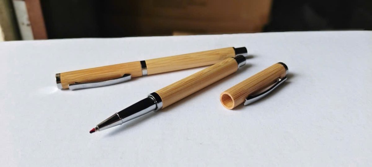 Bút tre nắp đậy (Kiện 100 cái) - Ảnh 2