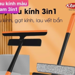 Cây lau kính màu cam 3in1 (Kiện 160 cái)