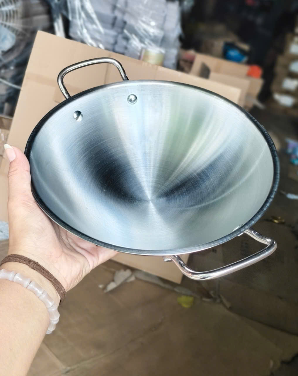 Chao-tron-inox-2-quai-Kien-10-cai- Chảo tròn inox 2 quai (Kiện 10 cái) - Ảnh 1