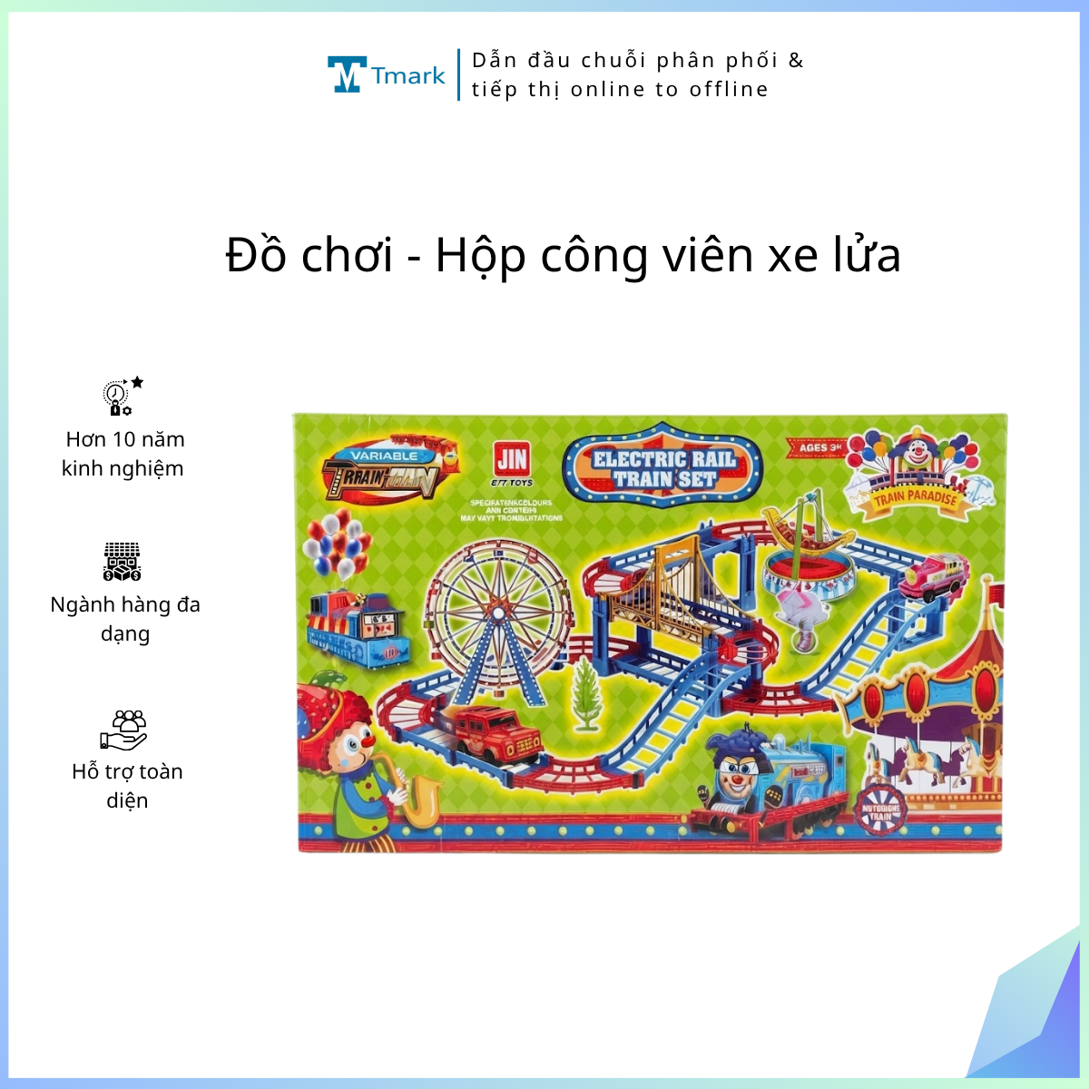 Do-choi-Hop-cong-vien-xe-lua-Kien-50-cai- Đồ chơi - Hộp công viên xe lửa ( Kiẹn 50 cái) - Ảnh 1