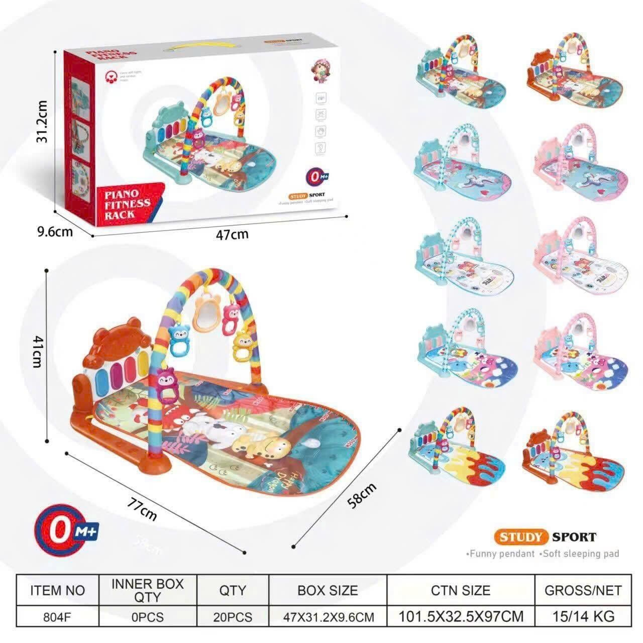 Đồ chơi - Hộp thảm nhạc nhiều mẫu cho bé (Kiện 30 cái) - Ảnh 2
