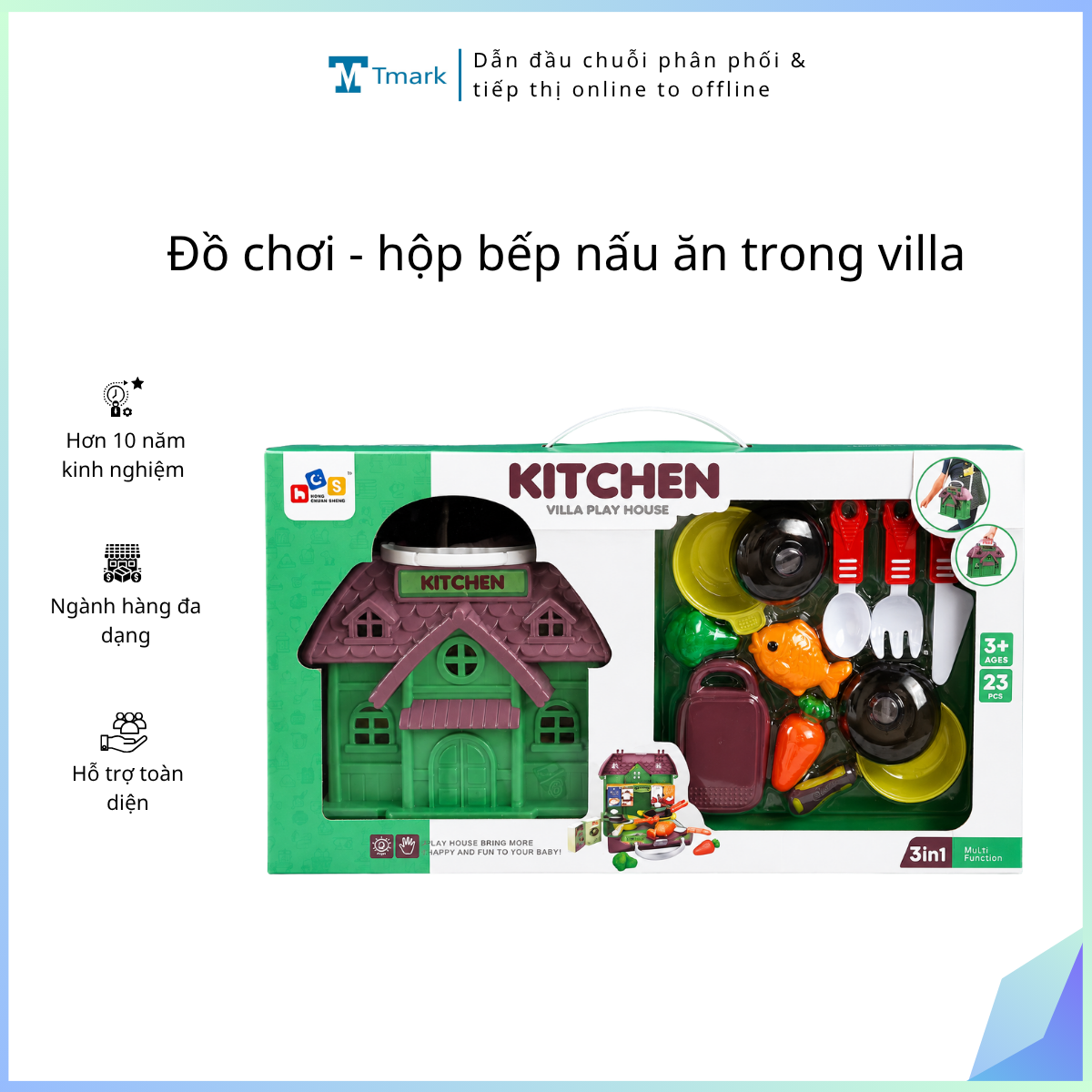 Do-choi-hop-bep-nau-an-trong-villa-Kien-48-cai- Đồ chơi - hộp bếp nấu ăn trong villa ( Kiện 48 cái) - Ảnh 1