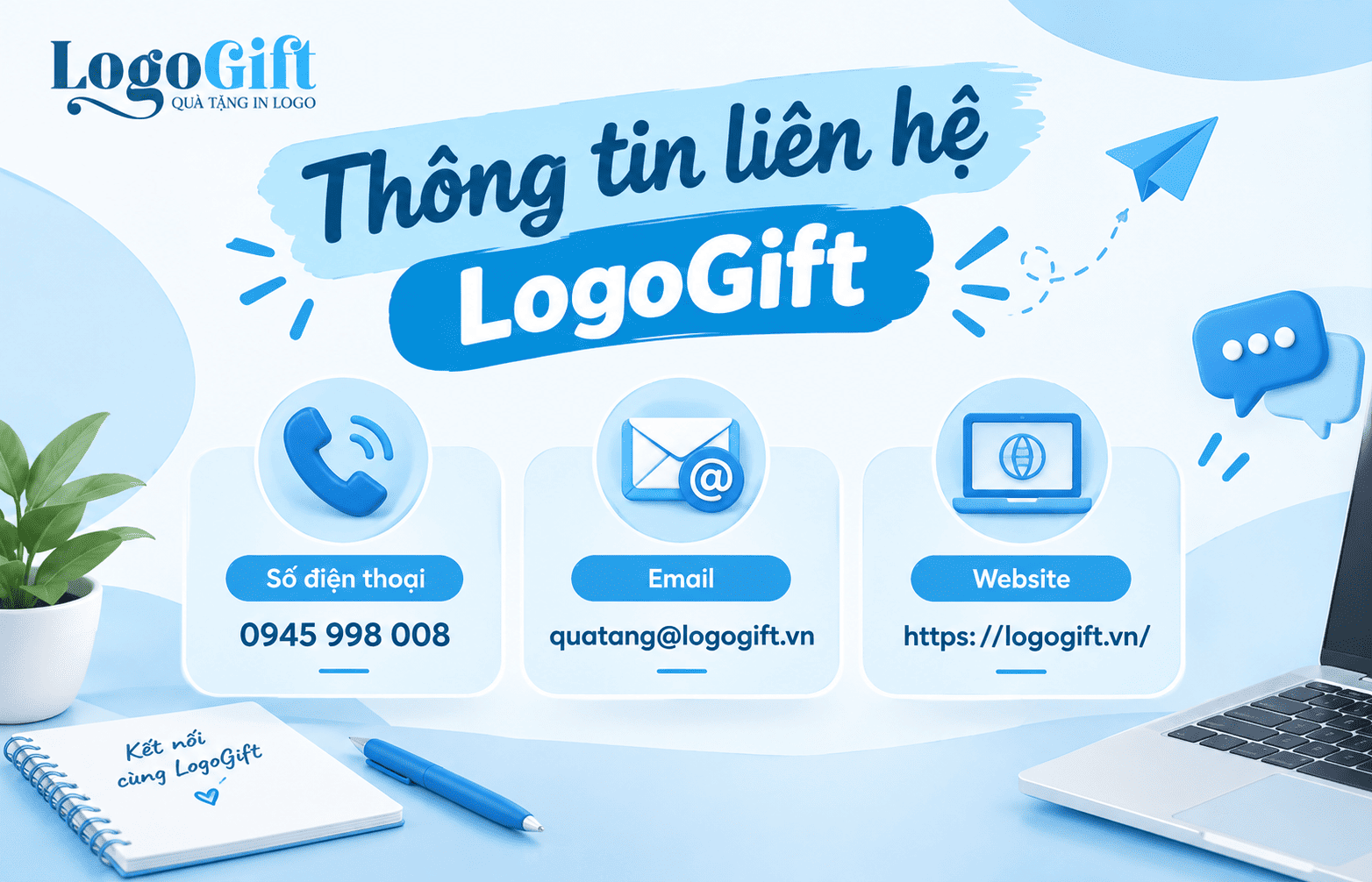 Thông tin liên hệ của LogoGift