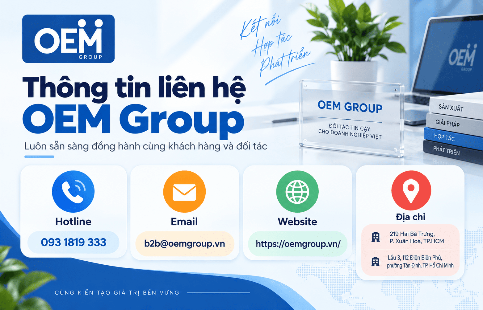 Thông tin liên hệ OEM Group