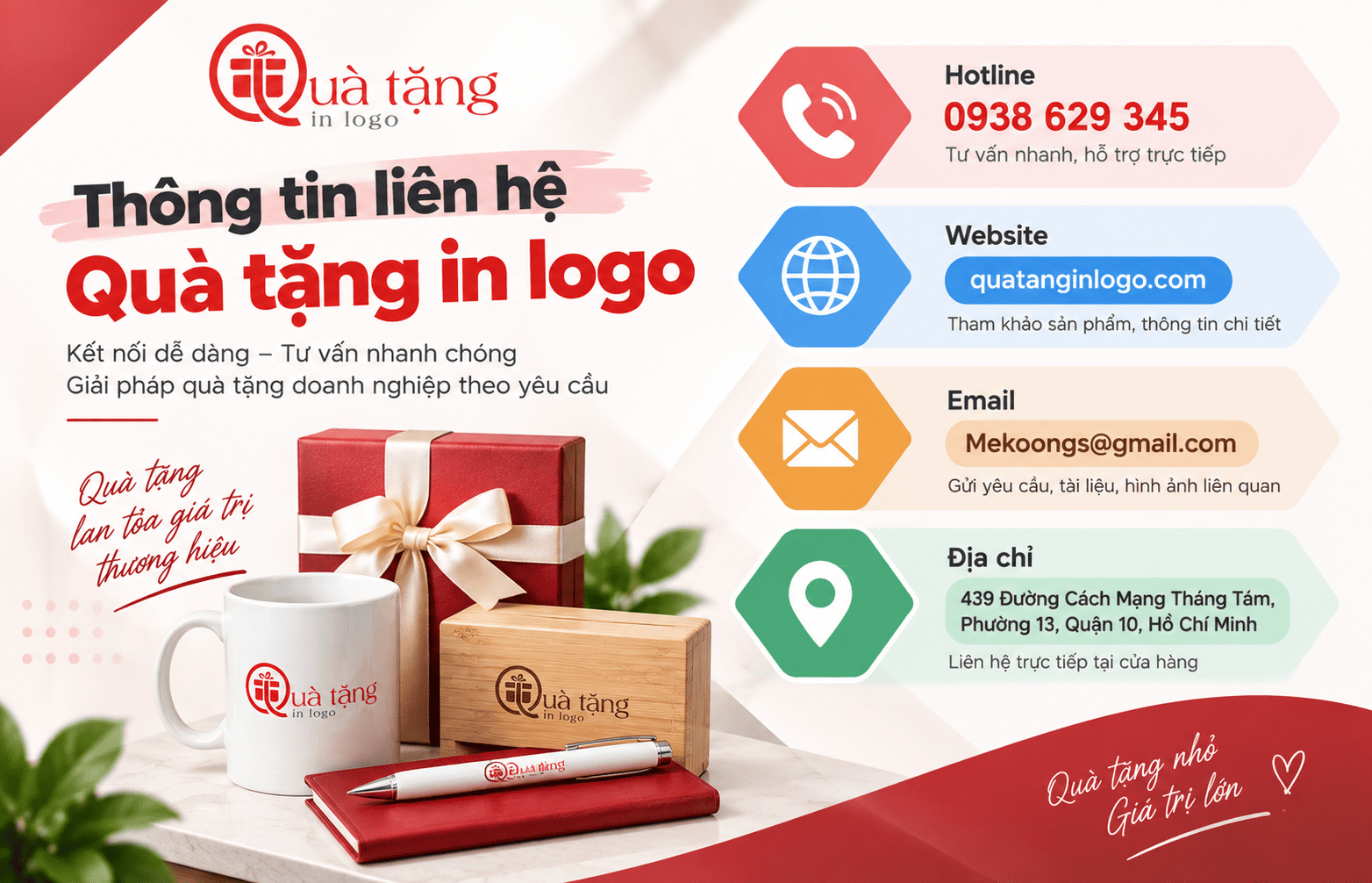 Hotline của Quà tặng In Logo
