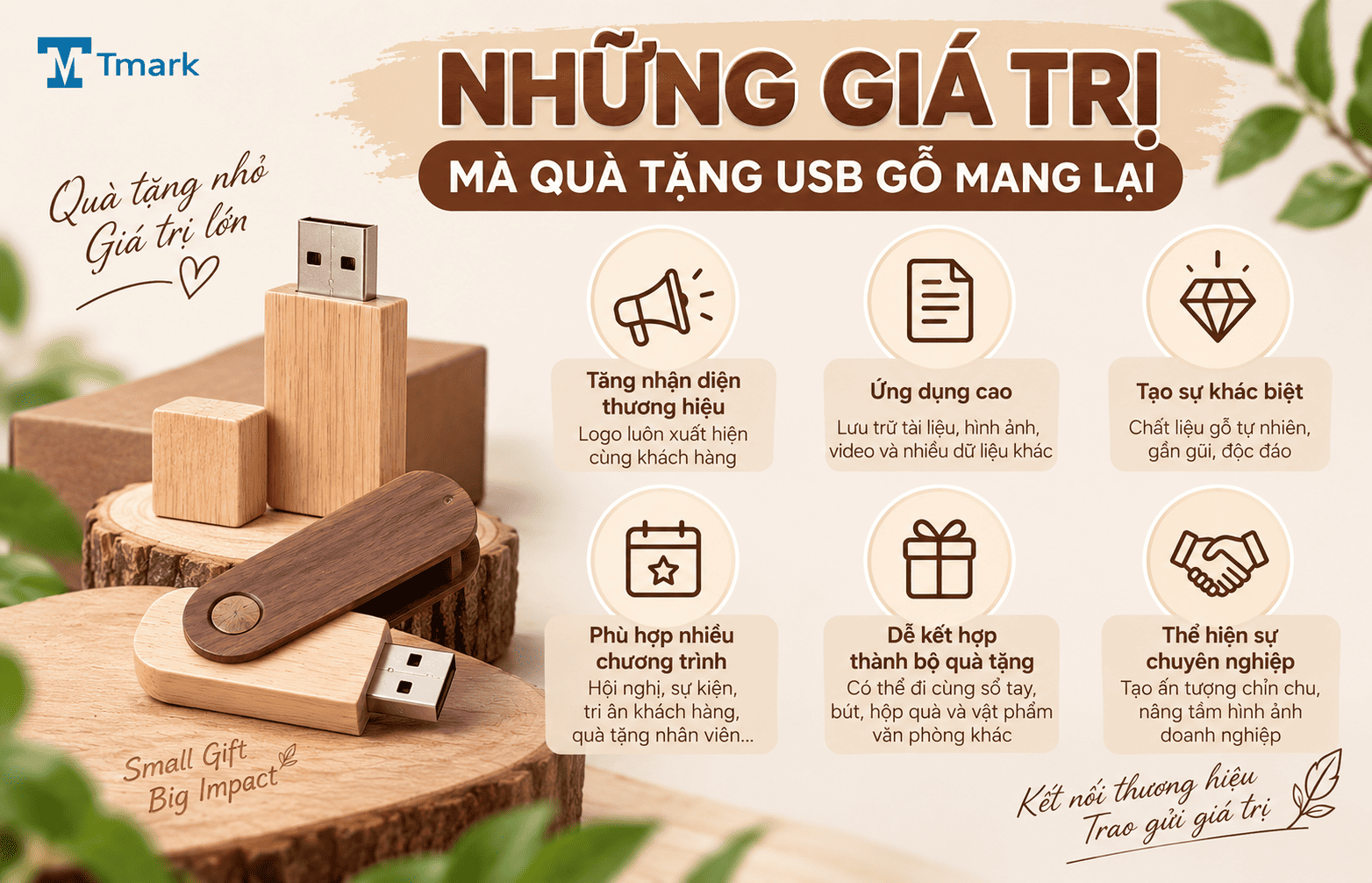 usb gỗ