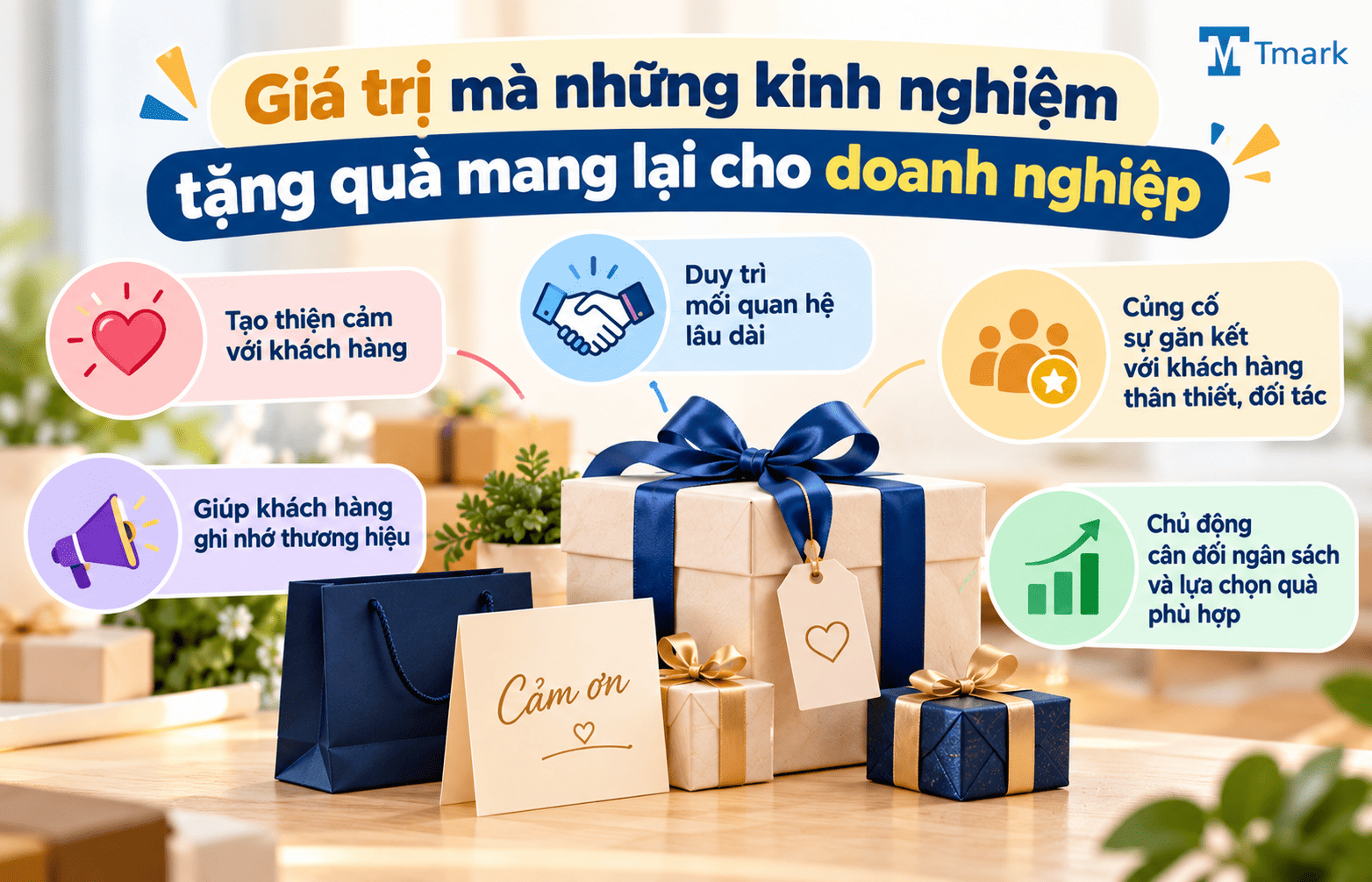 Kinh nghiệm tặng quà cho khách