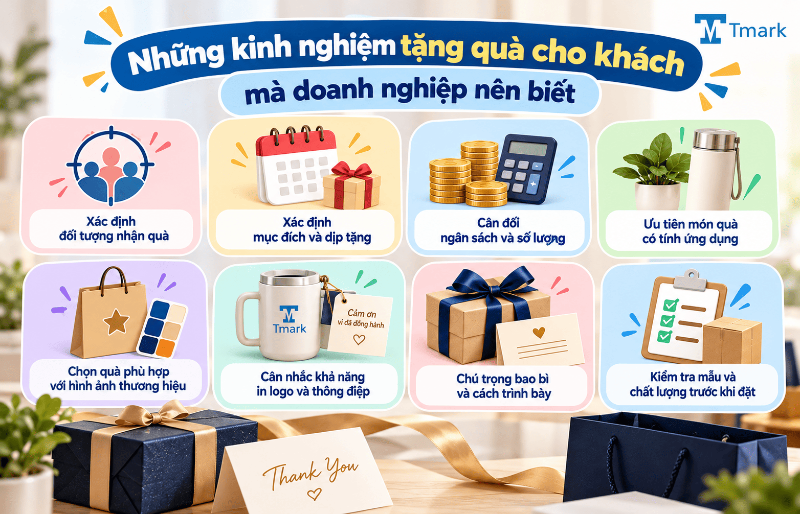 Kinh nghiệm tặng quà cho khách