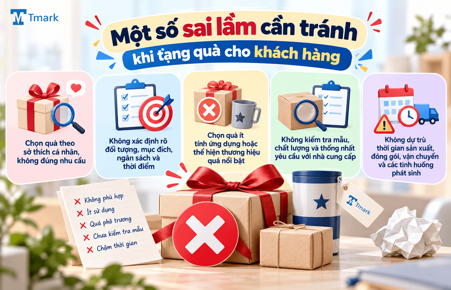 Kinh nghiệm tặng quà cho khách